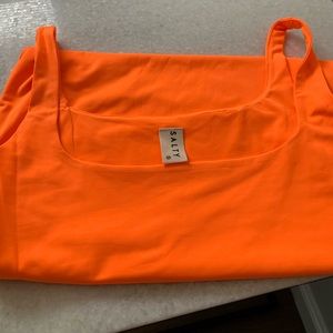 Forever 21 Dresses - Forever 21 Neon orange bodycon mini dress Forever 21 Dresses - Forever 21 Neon orange bodycon mini dress